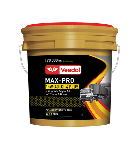 MAX-PRO 15W-40 CI-4 PLUS Commercial Vehicle Oil