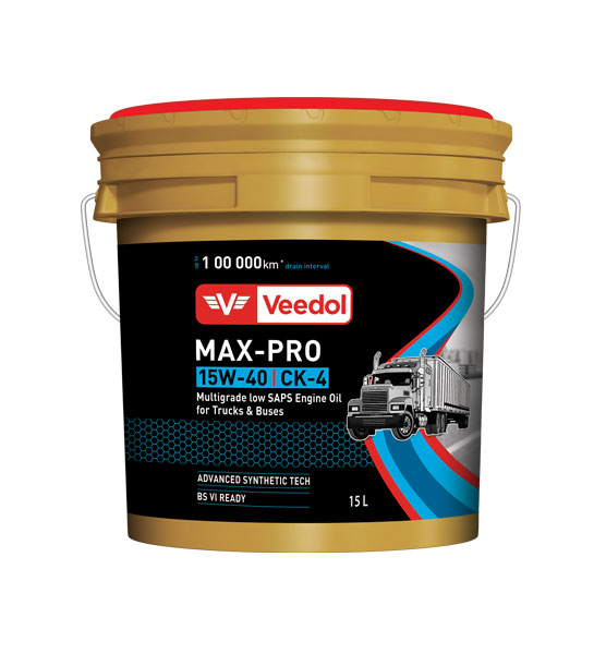 MAX-PRO 15W-40 CK-4 Commercial Vehicle Oil