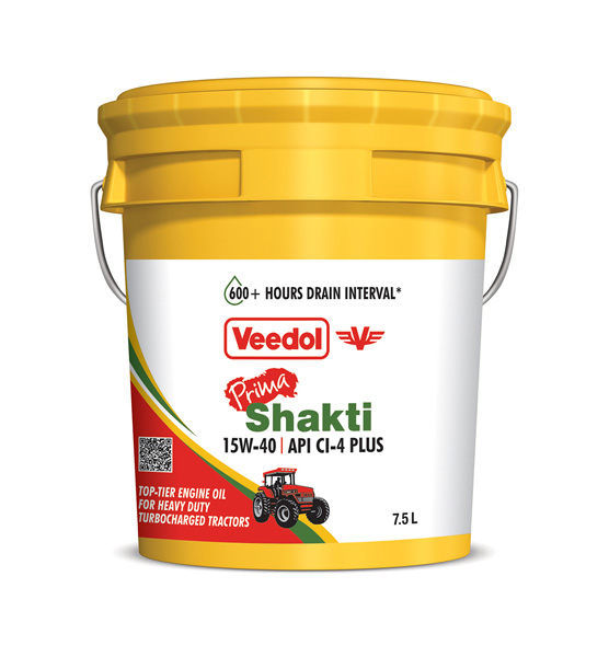 Prima Shakti 15W-40 CI-4 Plus Tractor Oil