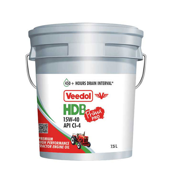 HDB Prima Pro 15W-40 CI-4 Tractor Oil