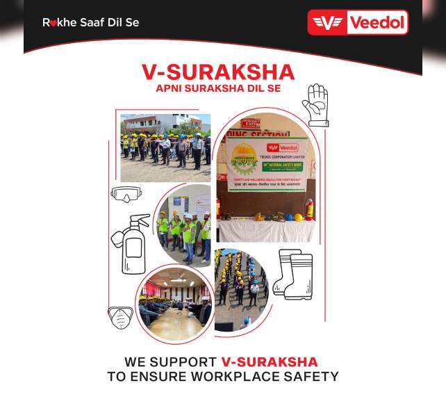 54th National Safety Day Celebration at Veedol as part of our V-Suraksha initiative