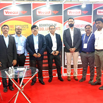 Team Veedol was at Excon 2023, South Asia’s largest construction equipment and technology exhibition, organised by CII. It was held in Bengaluru between 12th and 16th December 2023.   This opportunity was utilised to showcase Veedol’s wide range of high-performance engine oils, gear oils, hydraulic oils, specialty greases, vehicle care and sanitization products tailored for the construction and mining sector.       Mr. Arjit Basu, Managing Director, and other senior company officials attended the event and 