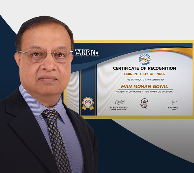 Mr. Man Mohan Goyal, Advisor IT Corporate 
