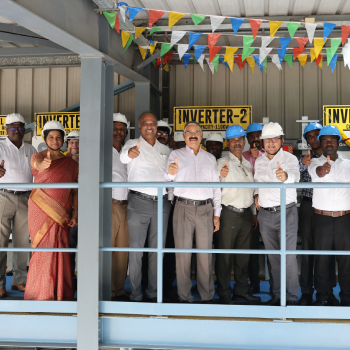 Solar Panel Inauguration at Oragadam Plant, Chennai