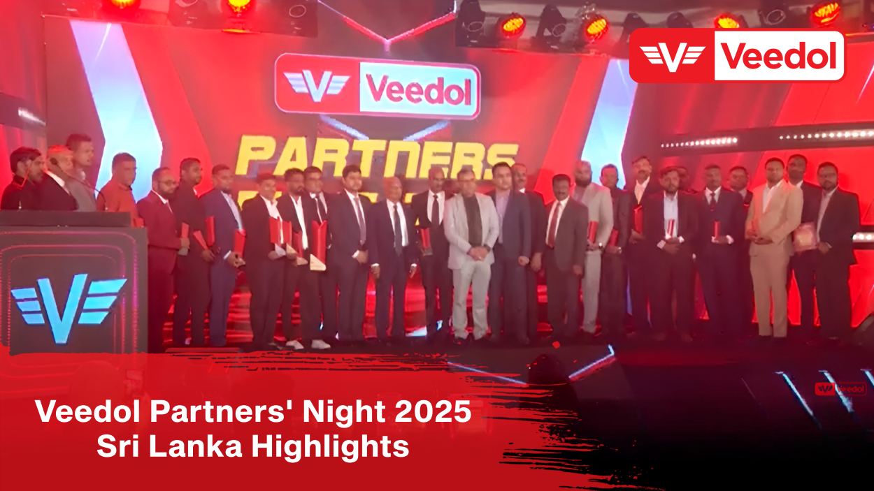 Honouring Partnerships at Veedol Partners’ Night 2025, Sri Lanka